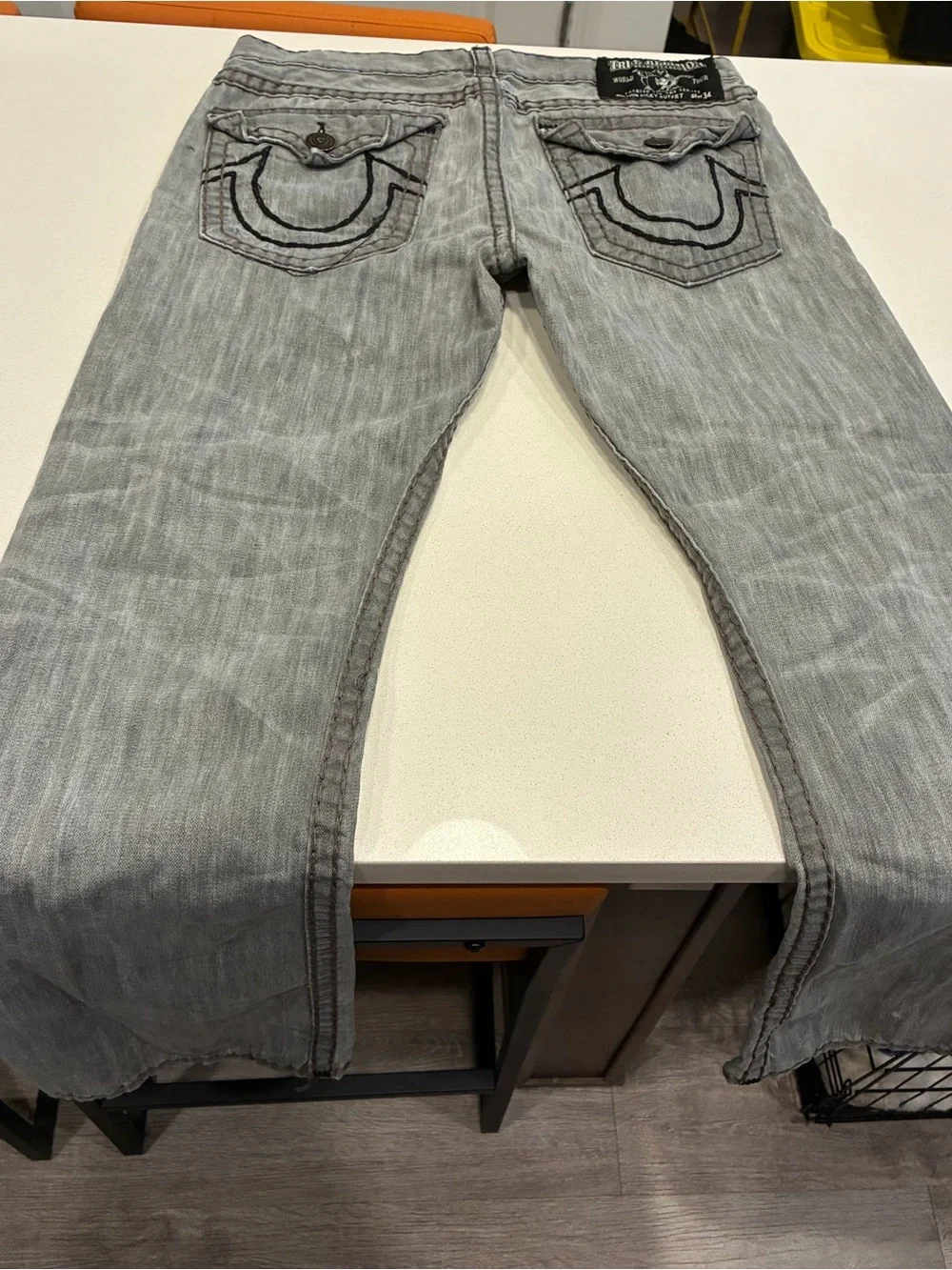 True Religion distressed true